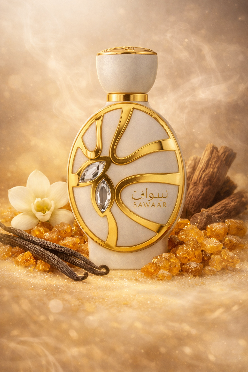 SAWAAR VANILLE BLANC - KHADLAJ